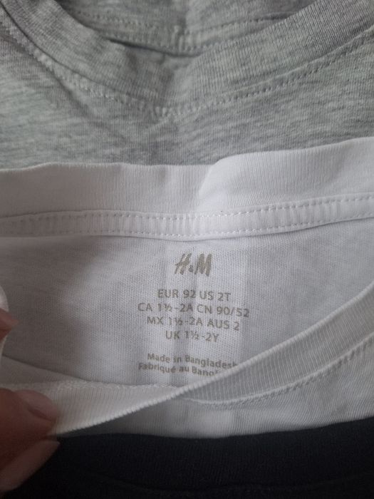 Набір дитячих бавовняних кофтинок. H'M, 1.5-2 р., 92 см.
