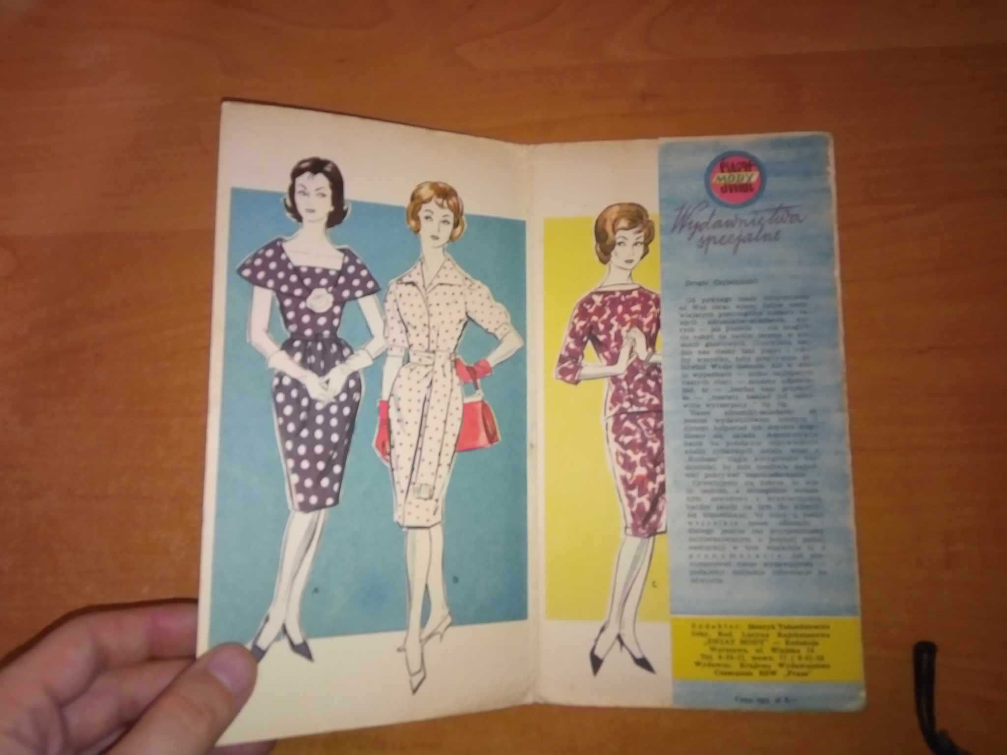 Wydawnictwa Specjalne Świata mody Lato 1960 nr 36 (3) okładka