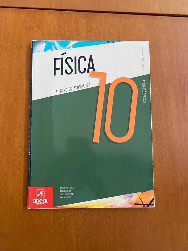 Cadernos de atividades Física 10° Ano