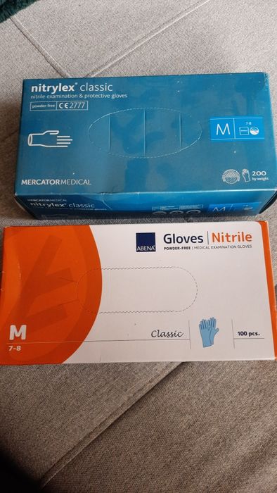 Rękawice rękawiczki gumowe rozm. M