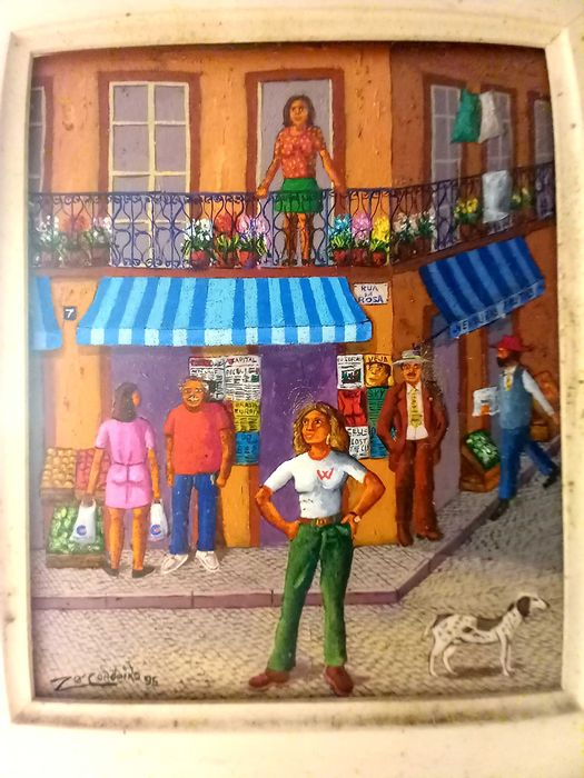 Pintura em tela "Zé Cordeiro"