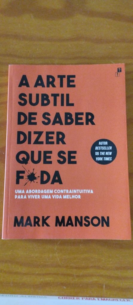 Livro A arte subtil de saber dizer que se f*da