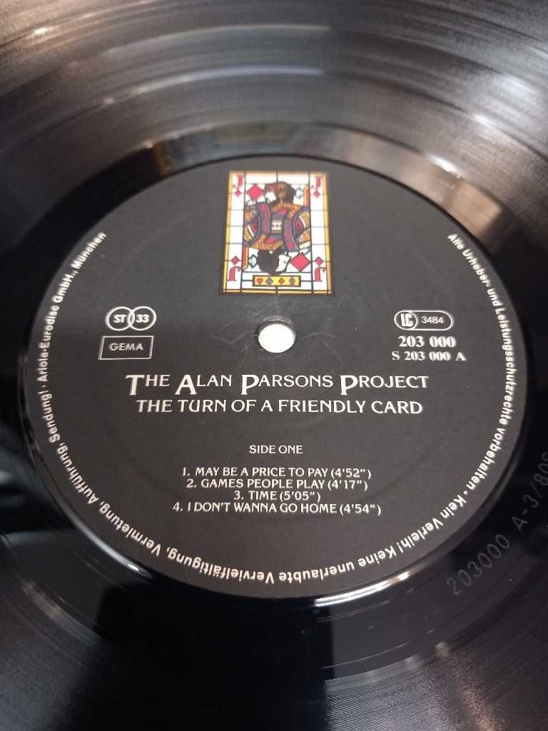 Lp The Alan parsons Project The Turn płyta winylowa