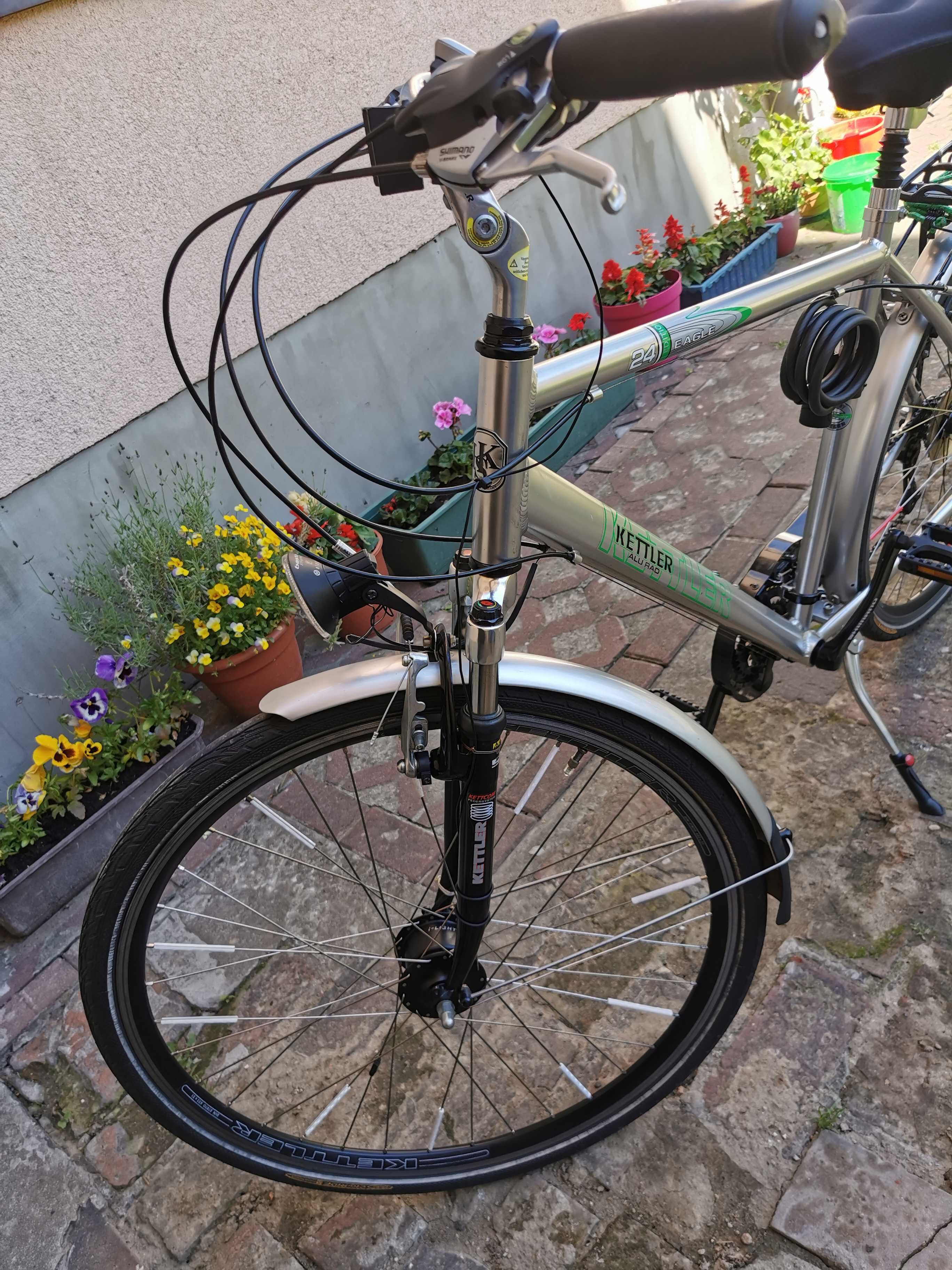 Męski rower niemieckiej firmy Kettler ALU „Eagle 24-Edition” IDEALNY