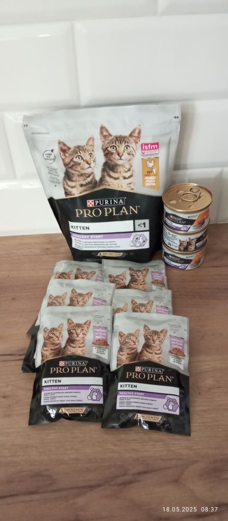 Purina pro plan kitten dla kociąt i młodych kotów