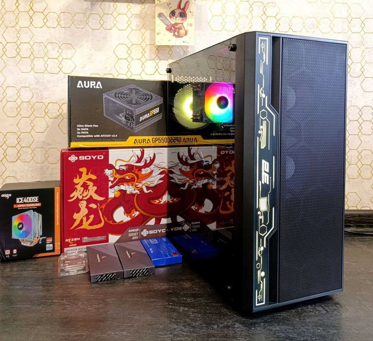 Ігровий ПК Ryzen 7 3700X RX 5600 XT 6GB 32 DDR4 8|16 ядер AM4 B450