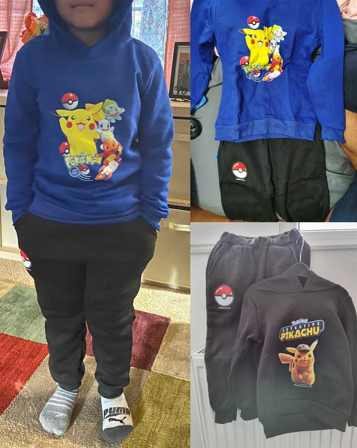 Dres dla Dziewczynki Stitch Sticz Lilo Bluza Kangurka Spodnie 130