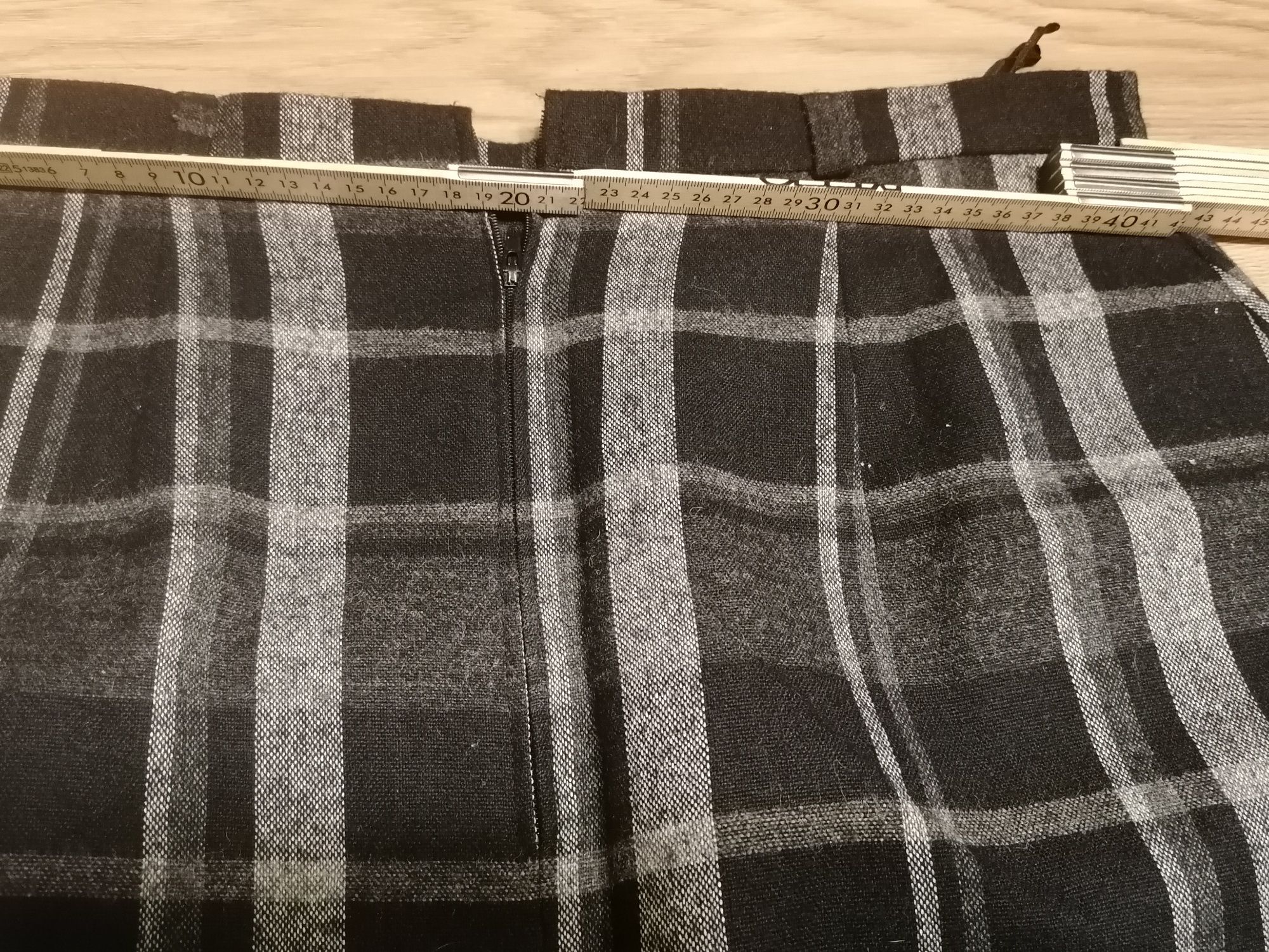 Spódnica wełniana vintage