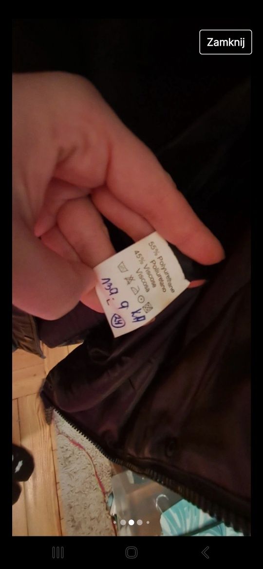Bezrękawnik długi Xl ciepły