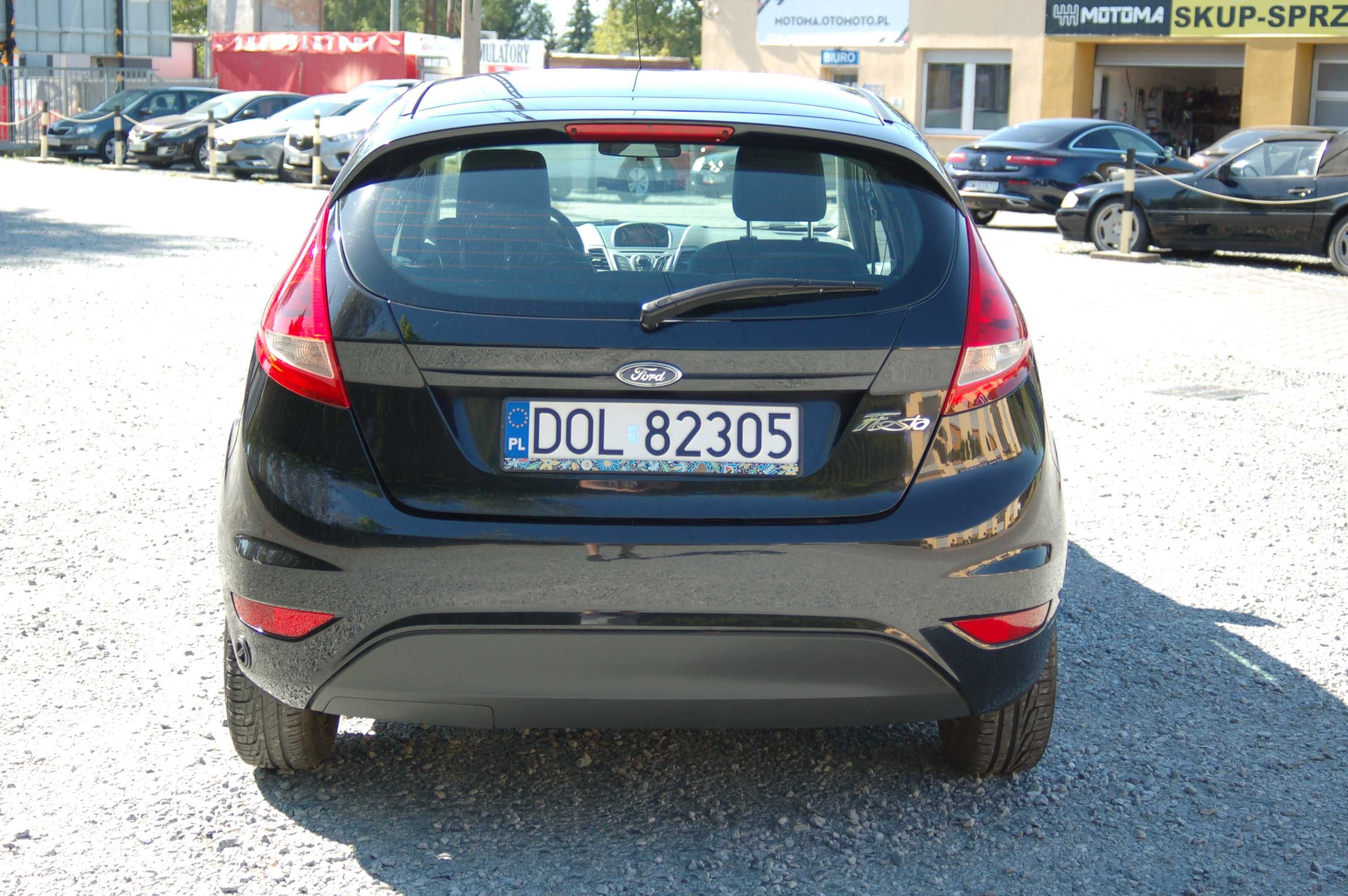 Ford Fiesta MK7 2010 1.2 Ben+LPG 5-drzwi z Klimatyzacją, Bezwypadkowy