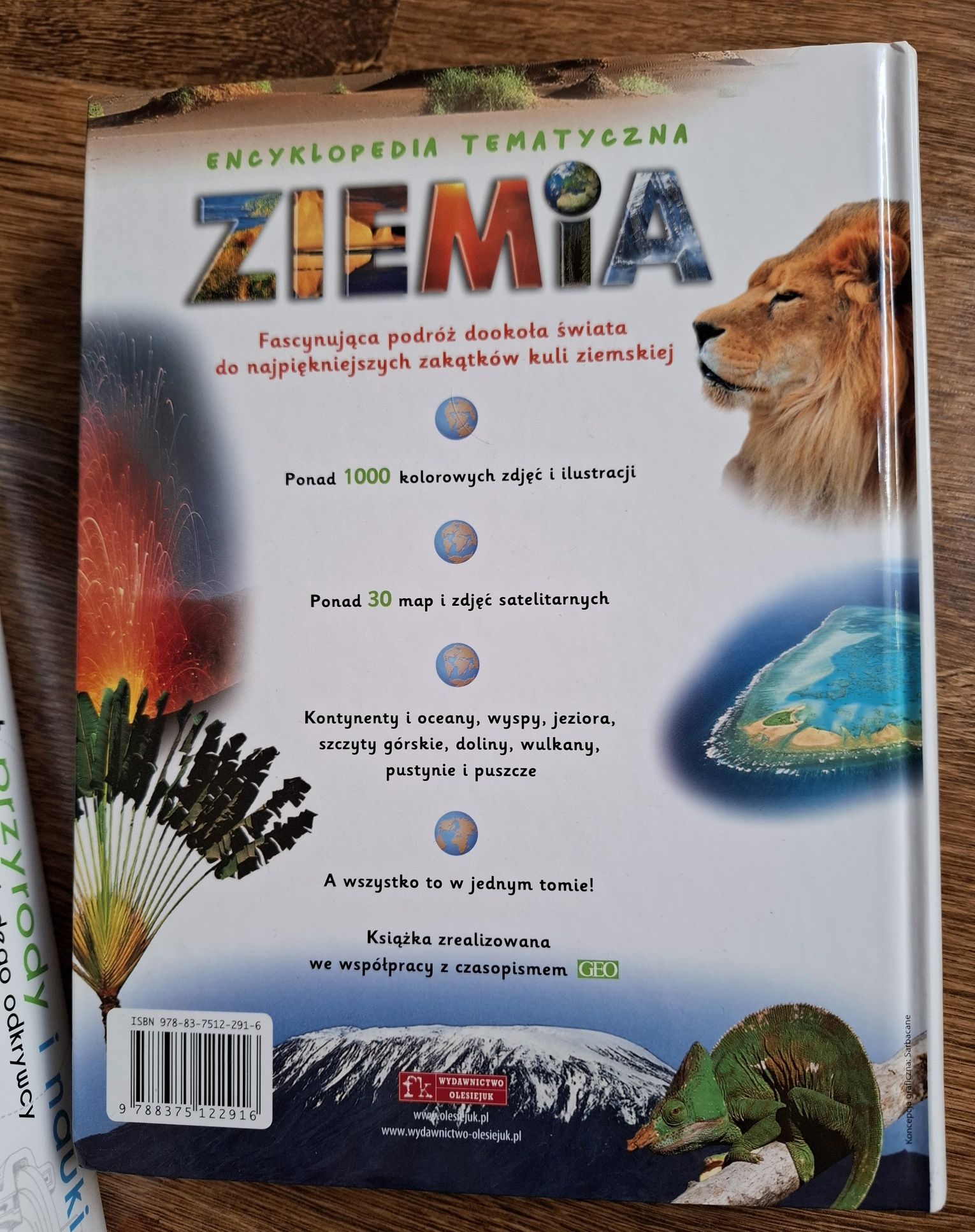 Zestaw Encyklopedia tematyczna Świat przyrody I nauki