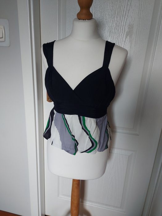 Crop top na ramiączkach