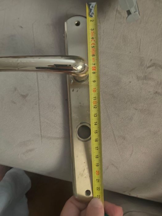 Mosiężne klamki z szyldem cena za 1 szt 50 pln