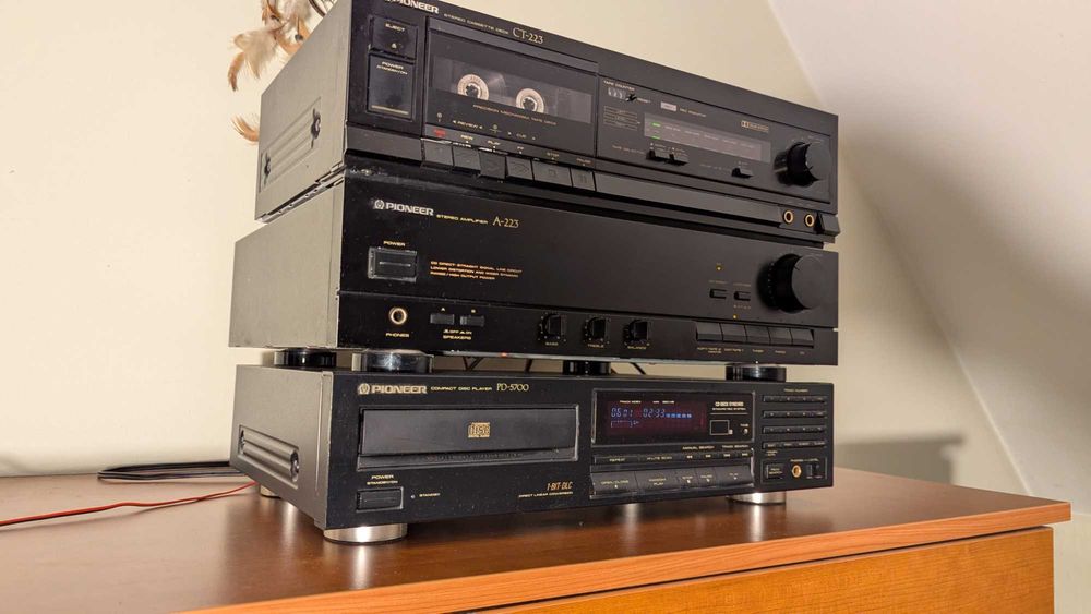 dobra wieża Hi-Fi Pioneer lata 80-te