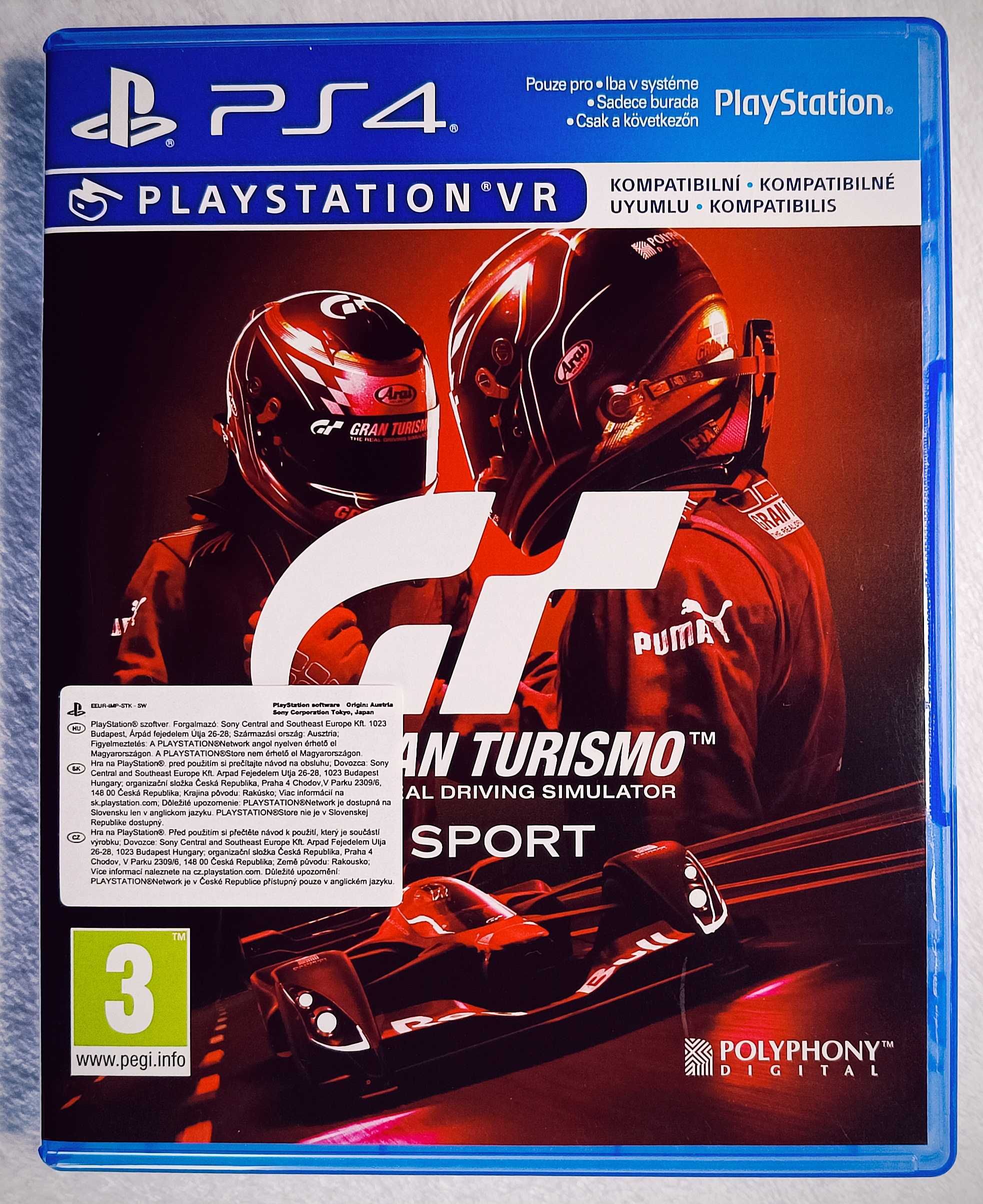 Gran Turismo Sport Spec 2 II VR PL Napisy PS4