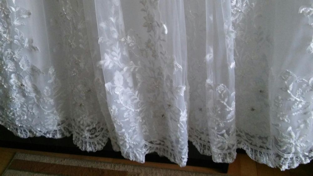 Suknia ślubna biała + bolerko