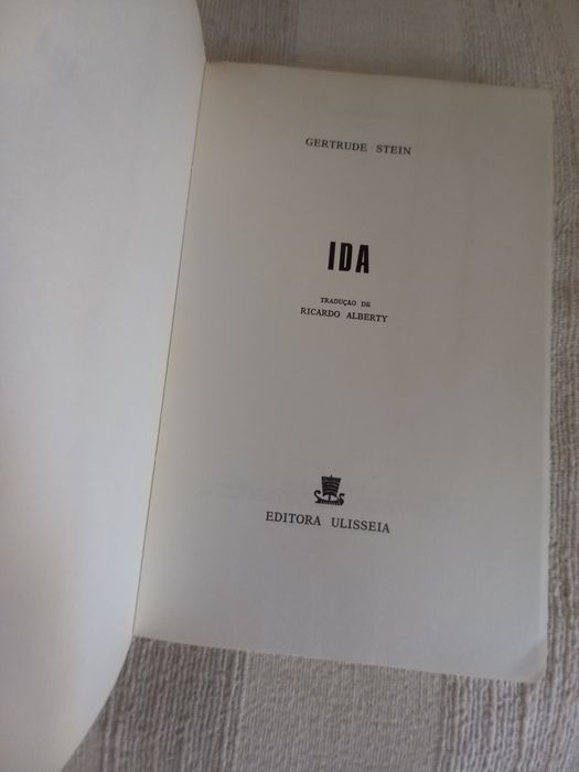 Romance Ida de Gertrude Stein