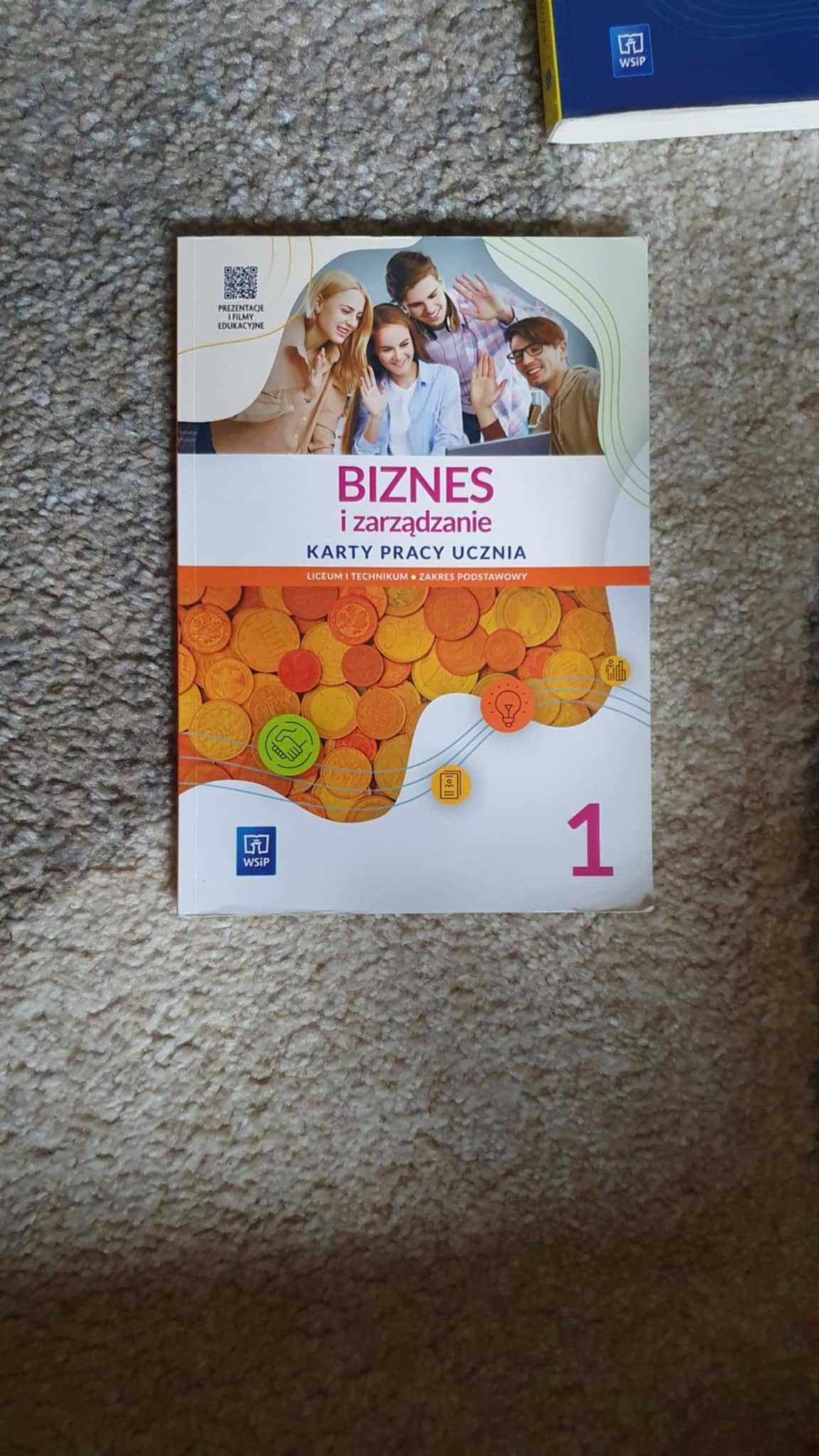 Karty Pracy do Biznesu i zarządzania Liceum/Technikum