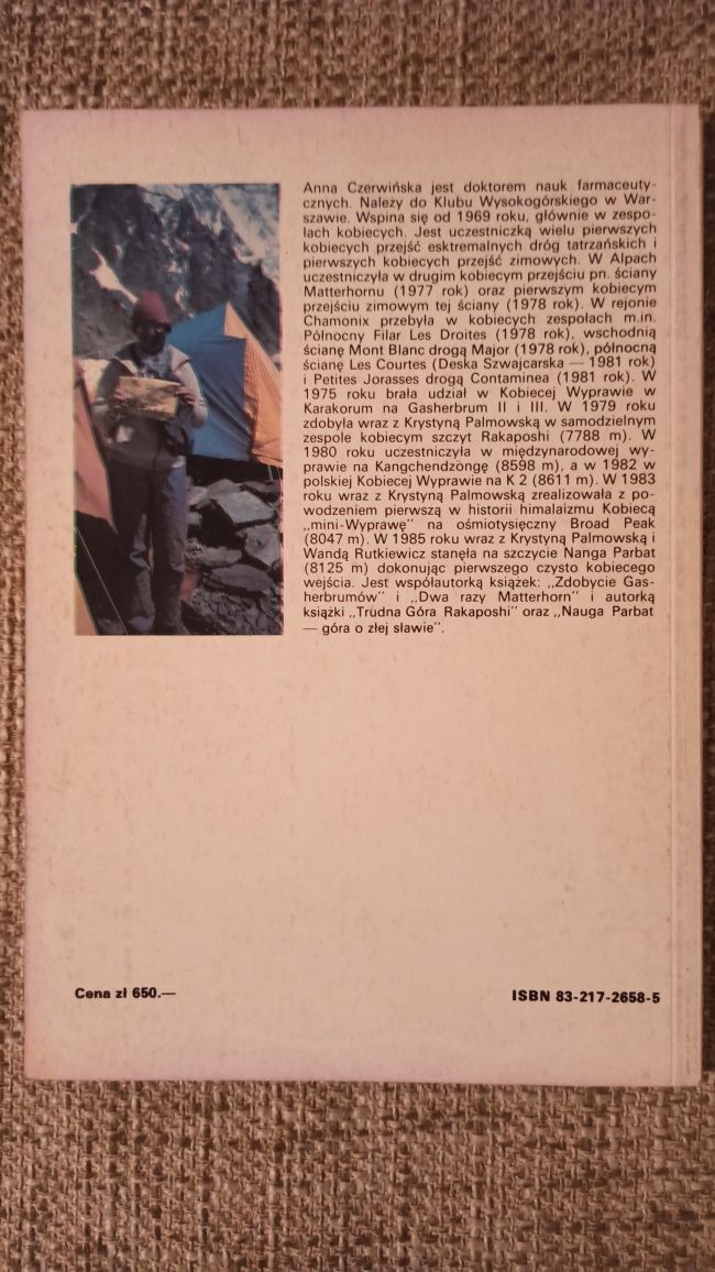 Broad Peak '83 tylko dwie - Anna Czerwińska