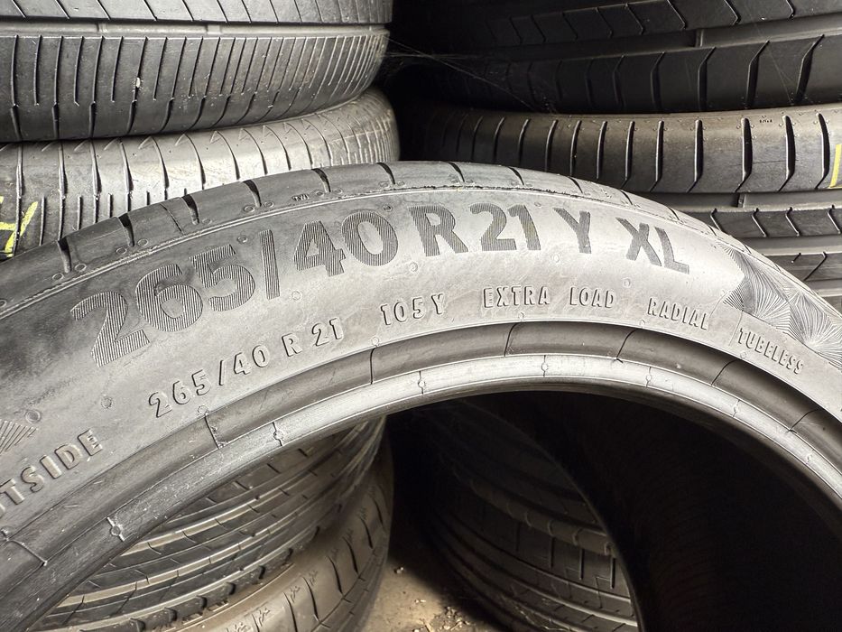 Літні шини 265/40 R21 Continental PremiumContact 6 2шт. 95% 2023