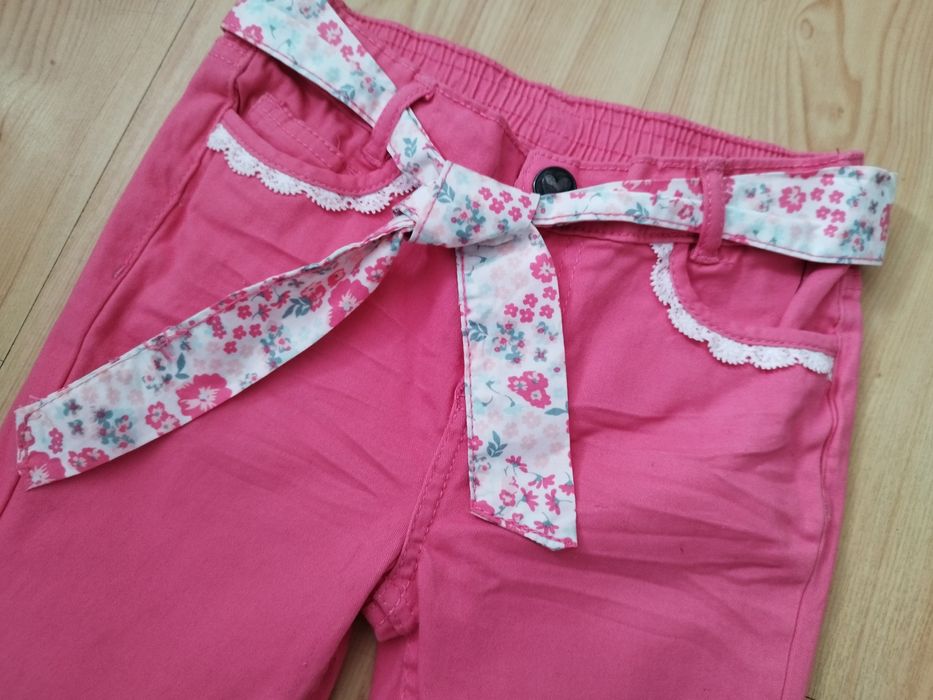 Spodnie rybaczki dla dziewczynki 122