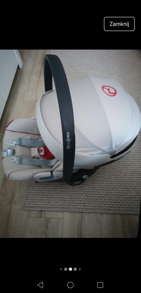 Fotelik cybex bez bazy