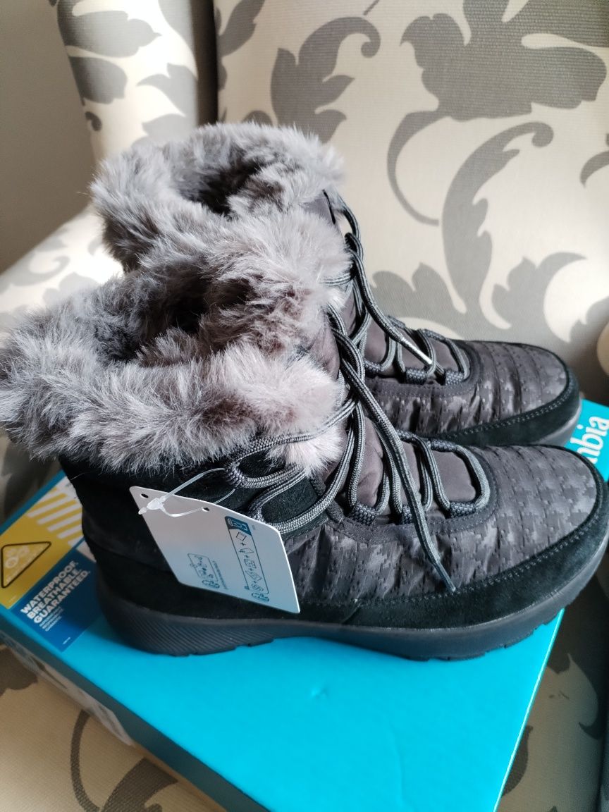 Columbia kozaki damskie Slopeside Peak Luxe r. 41 nowe oryginał okazja