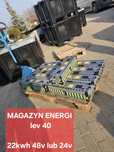 22kwh lev 40 48v  24v  magazyn energi bank fotowoltaika yuasa