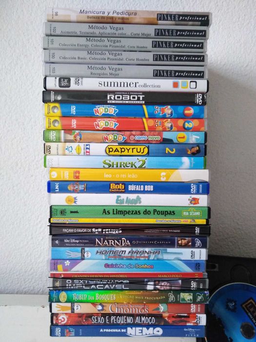 DVDs Vários Títulos