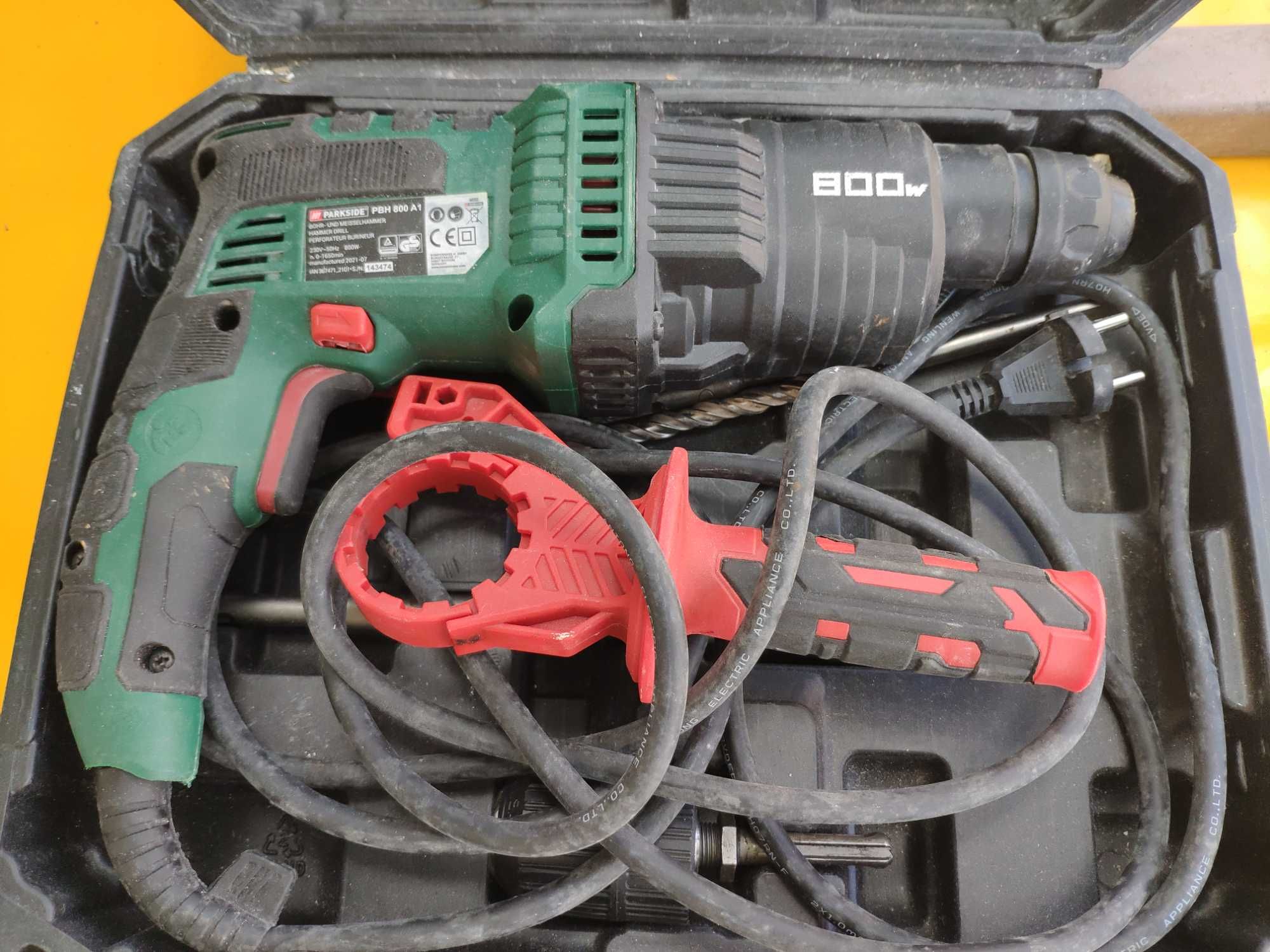 Berbequim elétrico Parkside 800w demolidor pneumático