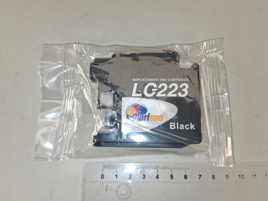 N080 Tusz Zamiennik Brother LC223 Black Czarny 16ml Glorsun Nowy