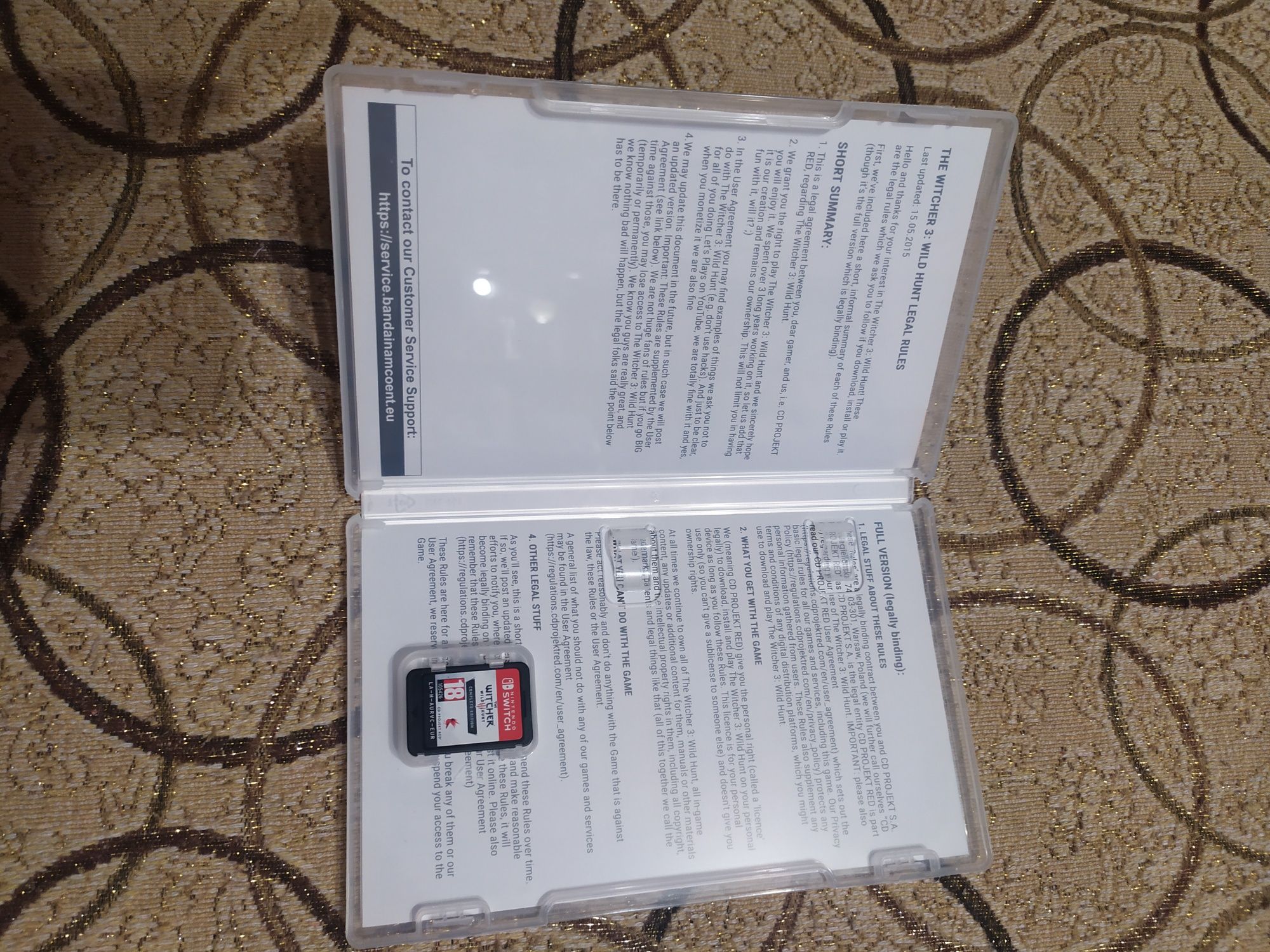 Продам Witcher 3 Complete Edition (Ведьмак 3) для Nintendo Switch