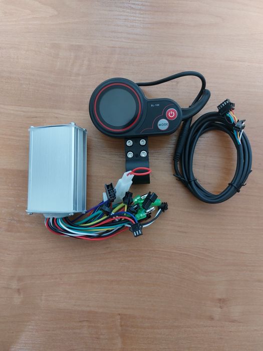 Контролер 36-60v/350w з ручкою газу куркового типу + LCD дисплей