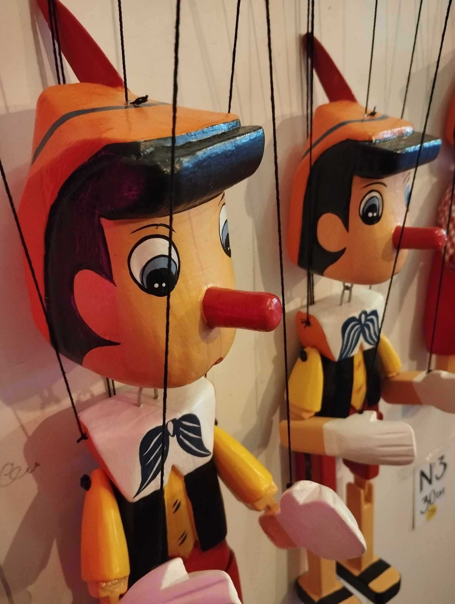 Marionetes - Pinóquio ( Em Madeira )