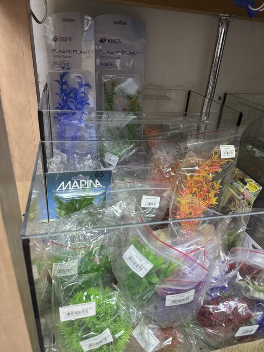 Аквариумы разные