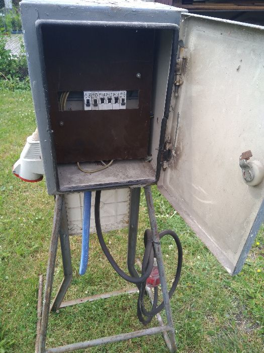 skrzynka elektryczna rozdzielnia budowlana