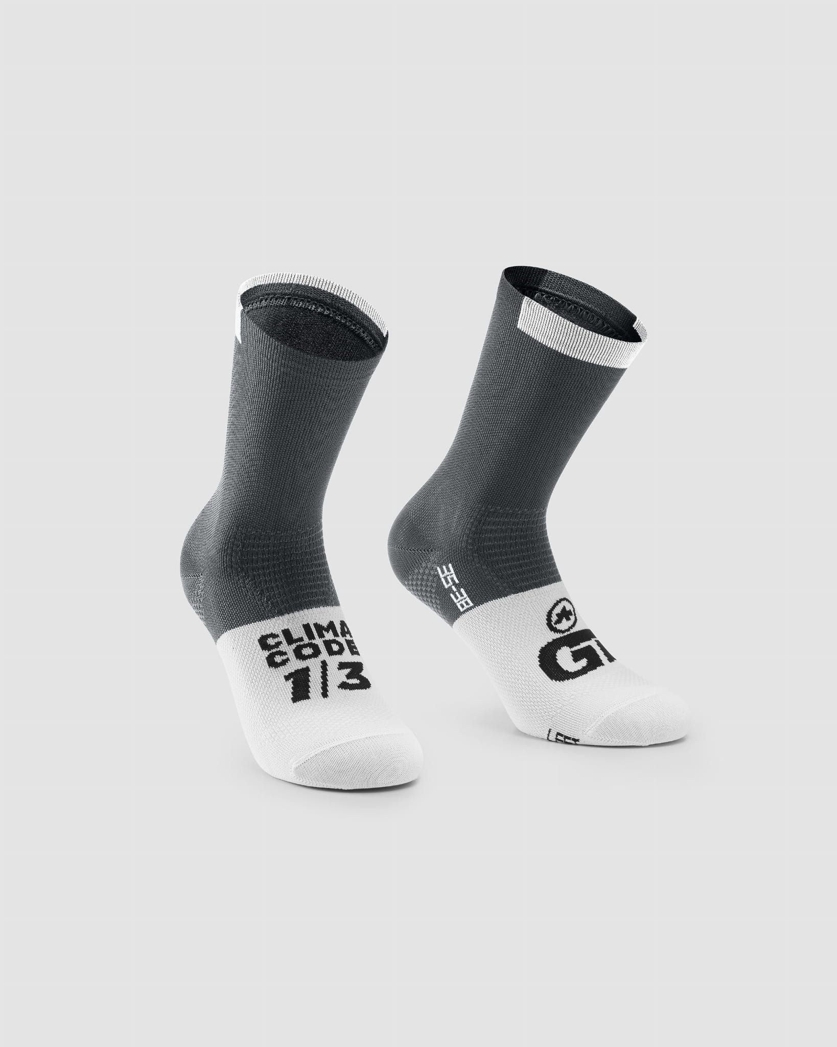 Skarpety Assos Gt Socks C2 - TORPEDO GREY, I (39-42 EU)