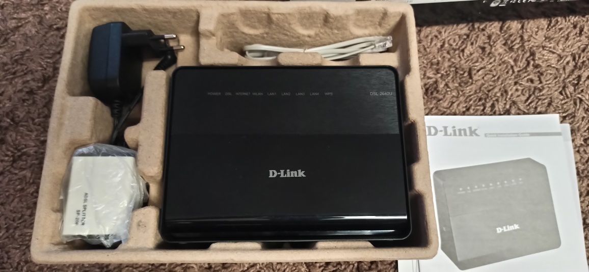 Продам модем Маршрутизатор D-Link DSL-2640U