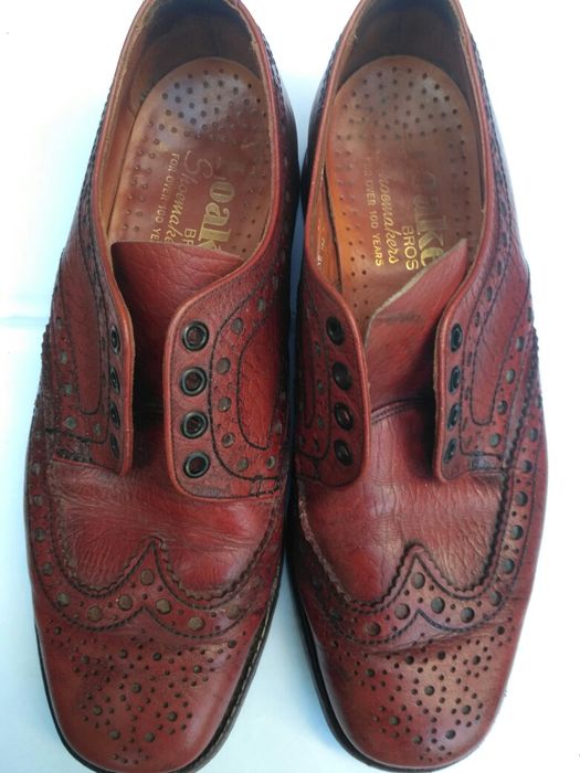 Туфли муж кожа SOLOVAIR.  (Dr MARTENS)  uk7.5 LOAKE 44р  CAMEL 46р
