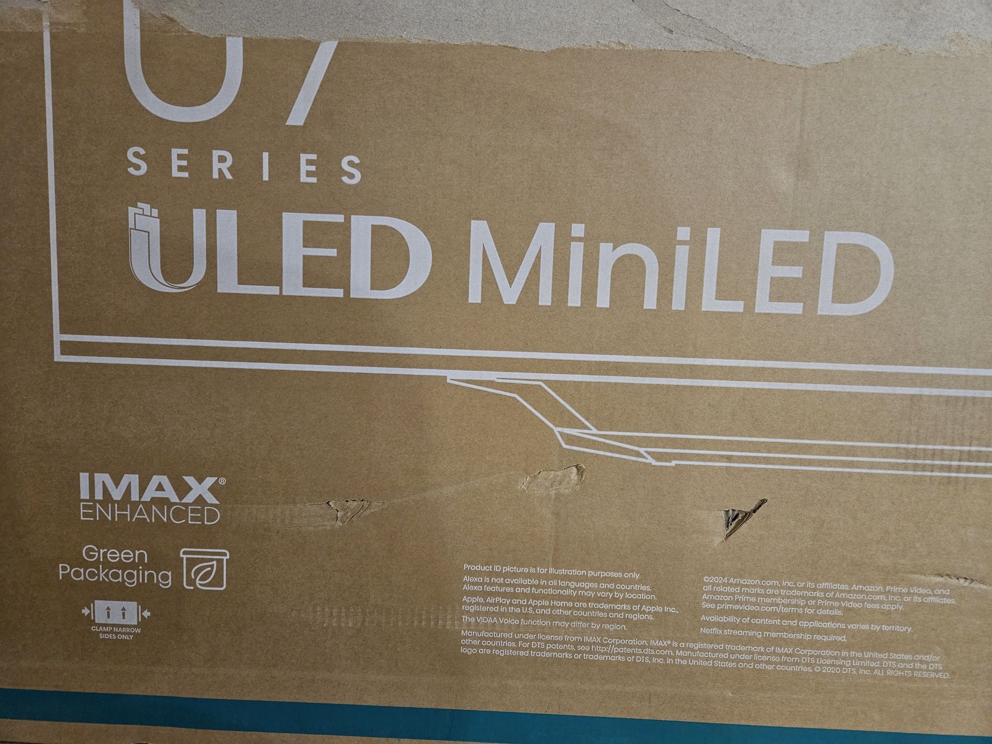 SmartTv HISENSE - ULED MiniLED - 55'' 4K - 144Hz - Nova c/garantia