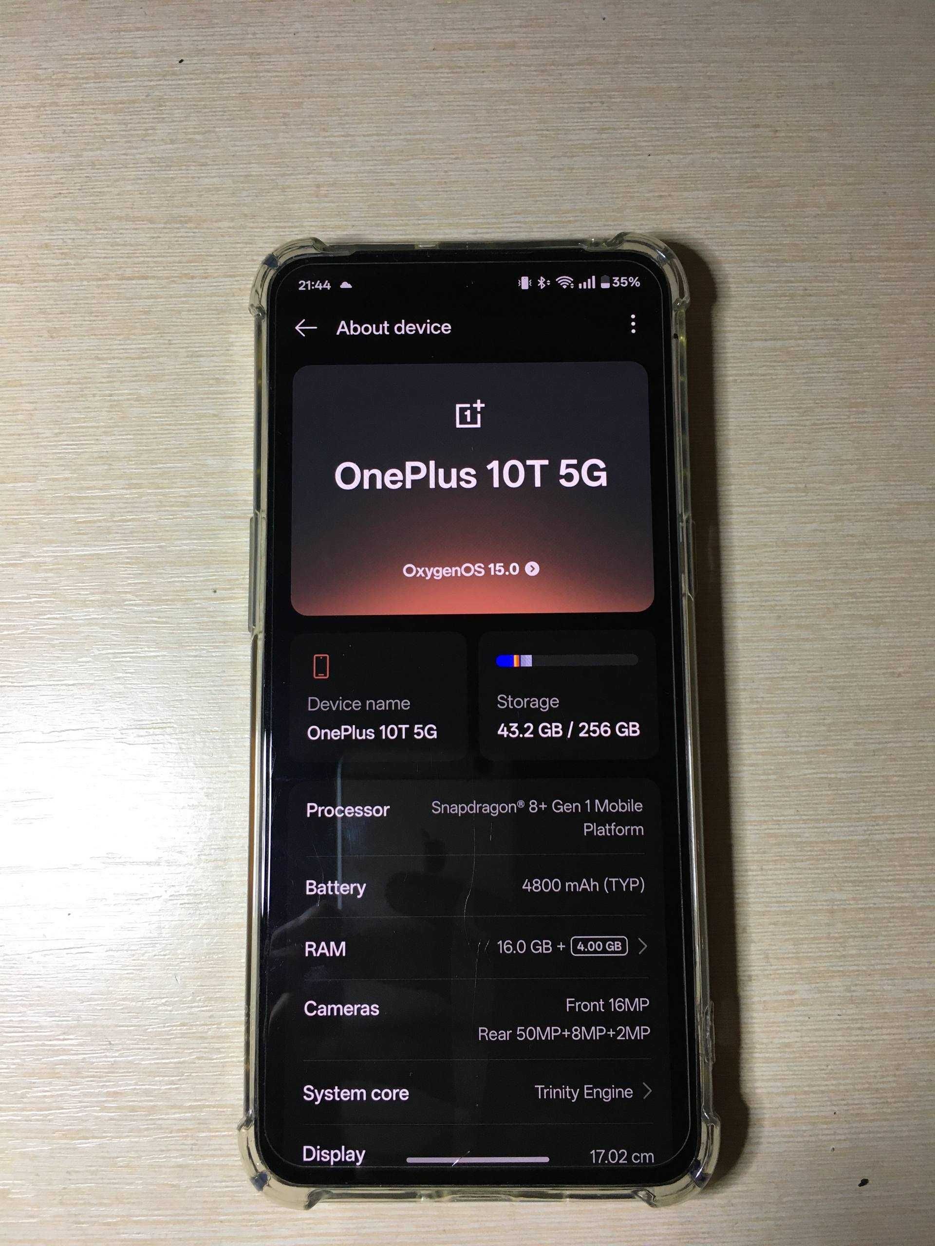 oneplus 10t 16/256 на запчастини