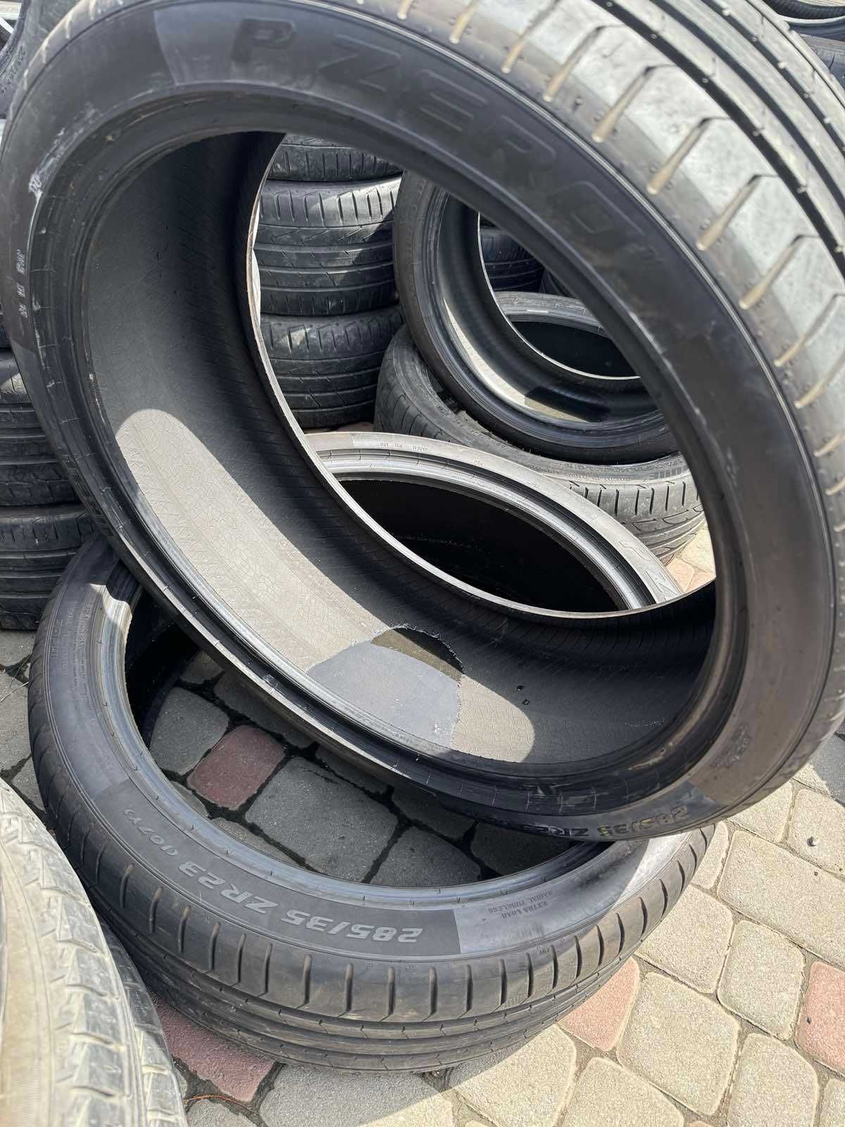 Шини 285 35 23 PIRELLI PZERO б/у 2024рік