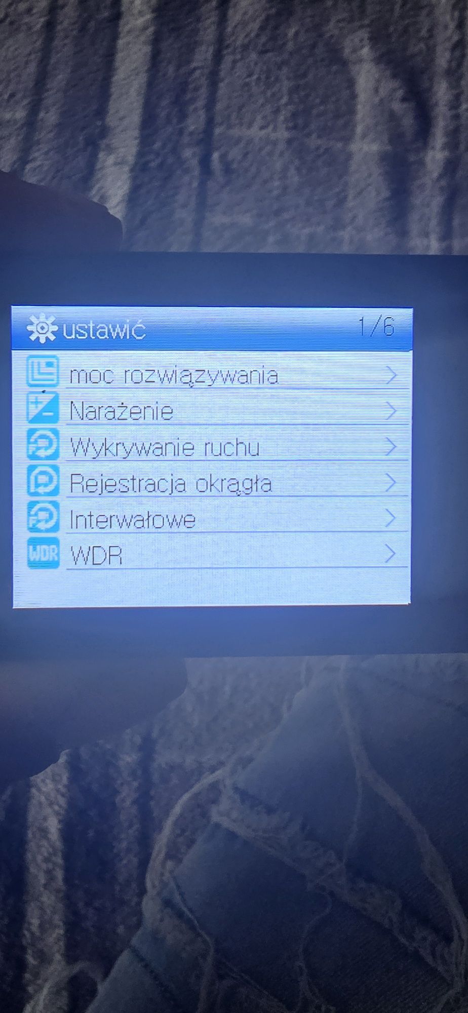 Kamera wyczynowa - pojazdu