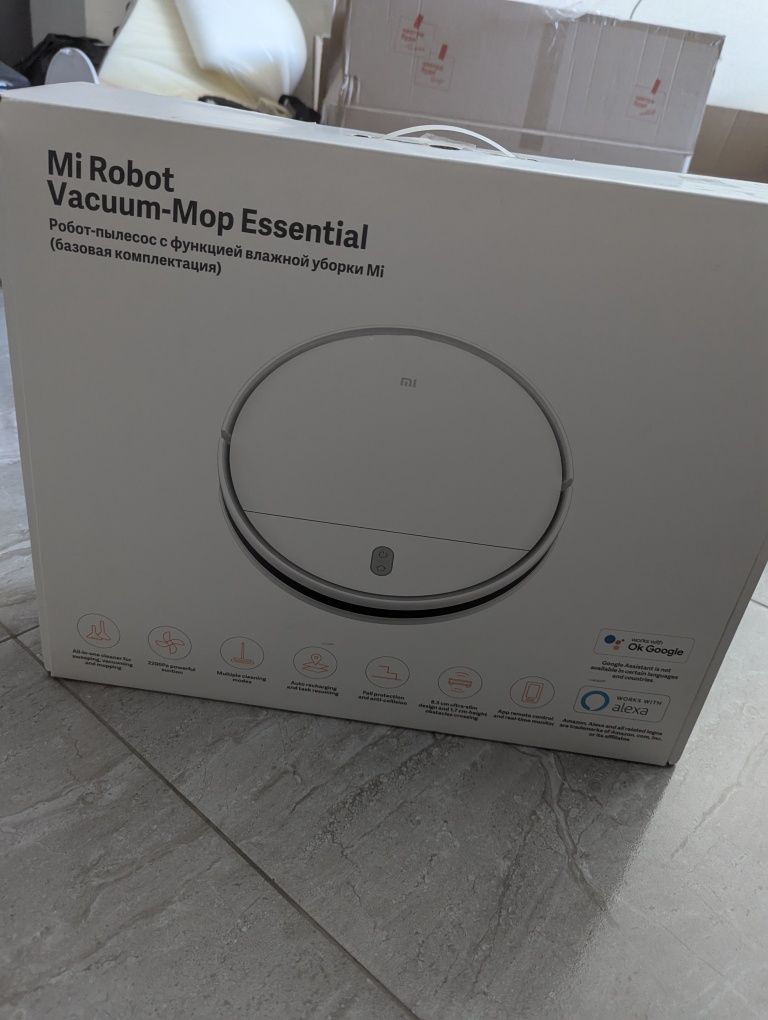 Робот-пилосос Xiaomi robot vacuum-mop essential
