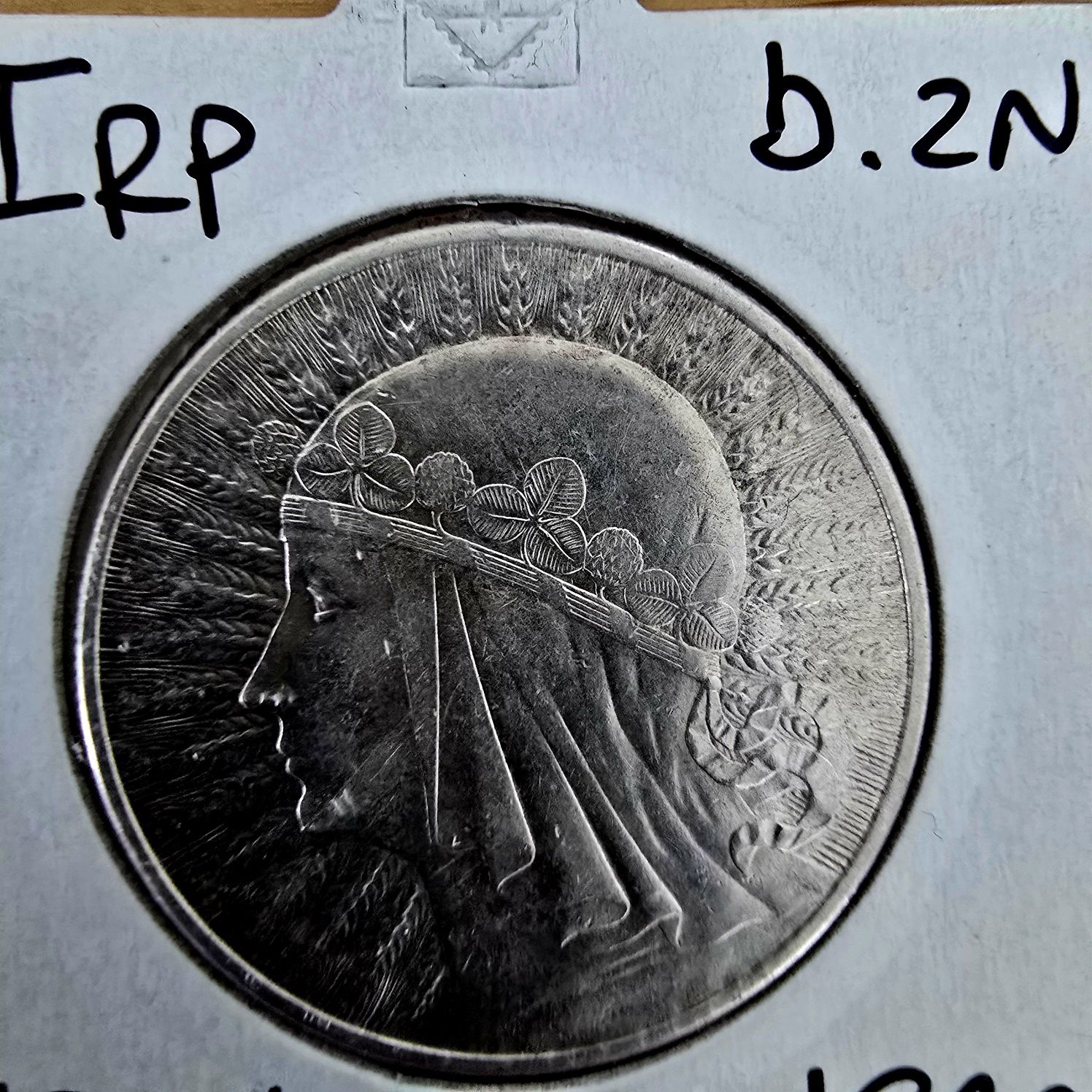 10zł 1932 Głowa kobiety