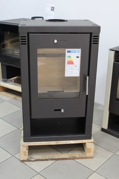 Piec piecyk kominek wolnostojący na drewno Verona EKO 83% 9kW RATY 0%