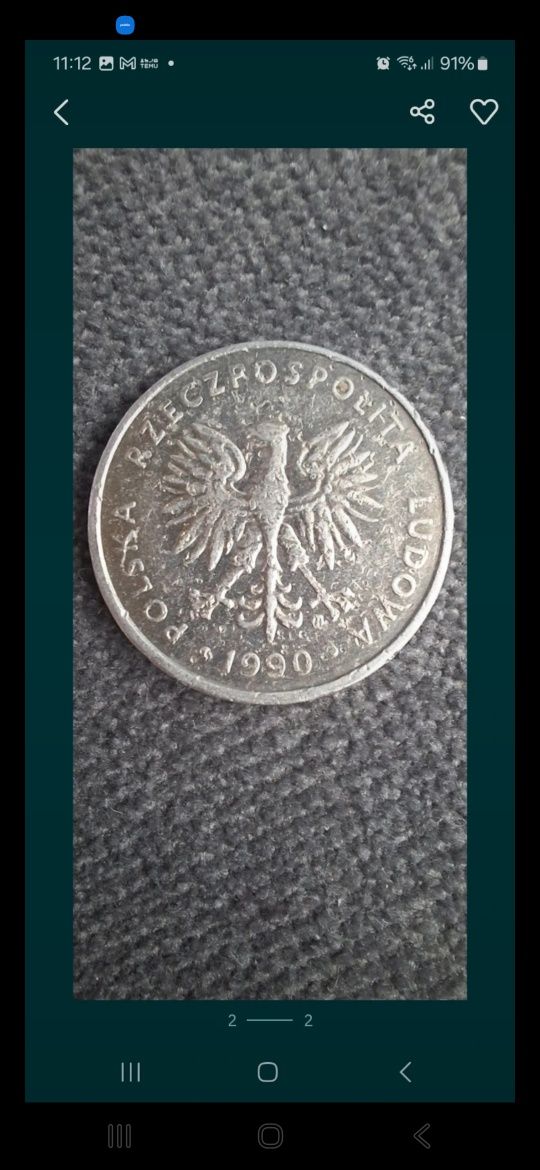 Trzy monety polskie