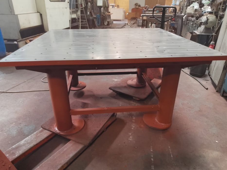 Stół spawalniczy Wzmocniony planowany blacha 40mm
