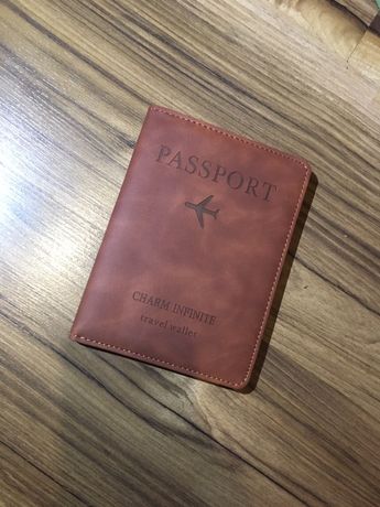 Обложка на паспорт чехол  travel wallet для путешественников