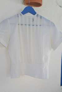 Camisa branca Vintage
